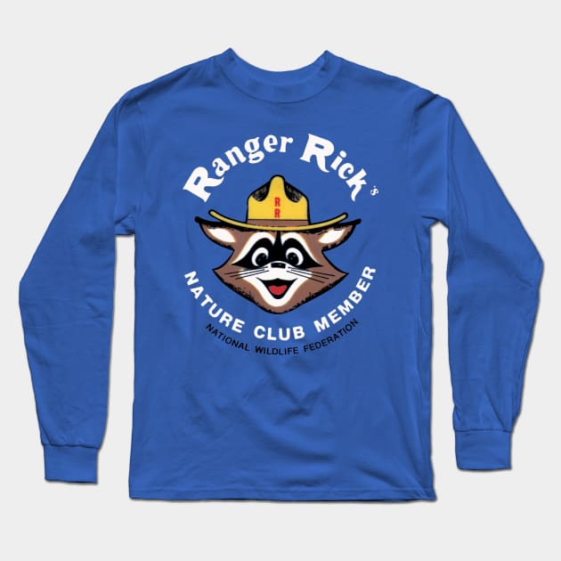 Ranger Rick Nature Club Vintage Long Sleeve T-Shirt by Hilda74